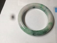 Load image into Gallery viewer, 57.5mm Certified 100% natural Type A sunny green/purple jadeite jade bangle AY50-4124