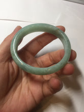 Load image into Gallery viewer, 50.5mm certified 100% natural Type A sunny green oval jadeite jade bangle PC21-0169