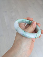 Load image into Gallery viewer, 60.2mm certified Type A 100% Natural light green sunny green light purple Jadeite Jade bangle BK138-5279