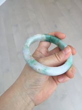 Load image into Gallery viewer, 60.2mm certified Type A 100% Natural light green sunny green light purple Jadeite Jade bangle BK138-5279