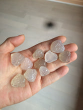 Load image into Gallery viewer, 100% natural icy clear warm light yellow/white agate happy Buddha pendant XY76 (add on item)