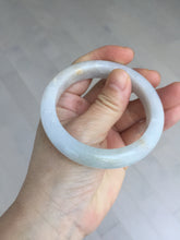 Load image into Gallery viewer, 54.5mm Certified Type A 100% Natural white purple Jadeite bangle AY130-6662