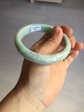 Load image into Gallery viewer, 58mm Certificate 100% natural type A sunny green brown jadeite jade bangle D139-4022