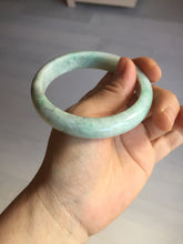 Load image into Gallery viewer, 58mm Certificate 100% natural type A sunny green brown jadeite jade bangle D139-4022