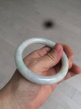 Load image into Gallery viewer, 54.8mm certified 100% natural type A light green/purple/yellow round cut jadeite jade bangle D124-8929