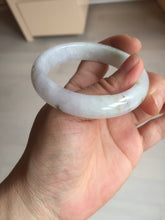 Load image into Gallery viewer, 51.5mm certified 100% natural type A icy watery light green/purple jadeite jade bangle BQ1-8154