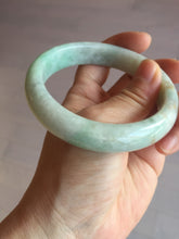 Load image into Gallery viewer, 60.8mm 100% natural type A certified sunny green orange jadeite jade bangle BL38-0255