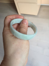 Load image into Gallery viewer, 51mm Certified Type A 100% Natural light purple/white square Jadeite Jade bangle BN98-2703