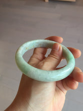Load image into Gallery viewer, 60.8mm 100% natural type A certified sunny green orange jadeite jade bangle BL38-0255