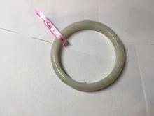 Load image into Gallery viewer, 57.9mm certified Type A 100% Natural beige yellow Jadeite Jade bangle G45-6731