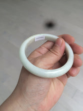 Load image into Gallery viewer, 56mm Certified type A 100% Natural green/yellow Jadeite bangle D122-8933
