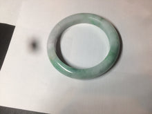 Load image into Gallery viewer, 55.8mm certified 100% natural Type A sunny green/white/red jadeite jade bangle BF80-4482