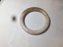 Load image into Gallery viewer, 55mm 100% natural beige yellow pink round cut Coral Jade (珊瑚玉) bangle SY37