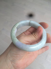 Load image into Gallery viewer, 54.8mm  certified type A 100% Natural green/yellow/purple(FU LU SHOU) jadeite jade bangle M82-2114
