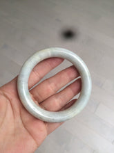 Load image into Gallery viewer, 56.8mm certified 100% natural type A light green/purple/yellow round cut jadeite jade bangle D121-8931