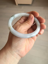 Load image into Gallery viewer, 57.7mm certified Type A 100% Natural green yellow brown white slim Jadeite Jade bangle BS89-6674
