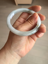 Load image into Gallery viewer, 57.7mm certified Type A 100% Natural green yellow brown white slim Jadeite Jade bangle BS89-6674