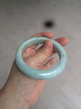 Load image into Gallery viewer, 57.4mm  certified type A 100% Natural green/blue/purple jadeite jade bangle M81-2106