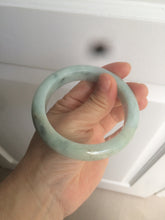 Load image into Gallery viewer, 57.4mm  certified type A 100% Natural green/blue/purple jadeite jade bangle M81-2106