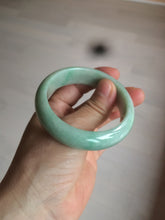 Load image into Gallery viewer, 50mm Certified Type A 100% Natural sunny green/purple tropical beach Jadeite Jade bangle D109-7738
