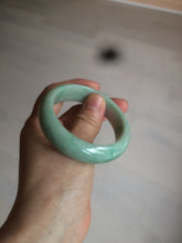 Load image into Gallery viewer, 50mm Certified Type A 100% Natural sunny green/purple tropical beach Jadeite Jade bangle D109-7738