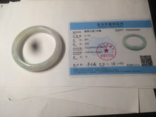 Load image into Gallery viewer, 54.9mm certified natural Type A green/yellow/white jadeite jade bangle A107-5051