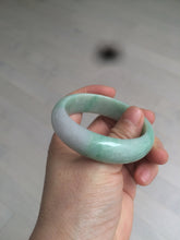 Load image into Gallery viewer, 50mm Certified Type A 100% Natural sunny green/purple tropical beach Jadeite Jade bangle D109-7738