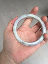 Load image into Gallery viewer, 61.5mm Certified Type A 100% Natural white/light purple/green Jadeite Jade bangle BF108-1925