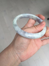 Load image into Gallery viewer, 61.5mm Certified Type A 100% Natural white/light purple/green Jadeite Jade bangle BF108-1925