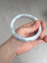 Load image into Gallery viewer, 61.5mm Certified Type A 100% Natural white/light purple/green Jadeite Jade bangle BF108-1925