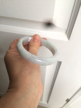 Load image into Gallery viewer, 56.2mm certified Type A 100% Natural green/purple/white Jadeite Jade bangle AY74-5914
