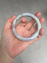 Load image into Gallery viewer, 61.5mm Certified Type A 100% Natural white/light purple/green Jadeite Jade bangle BF108-1925