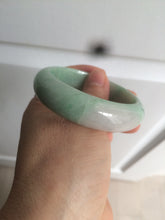 Load image into Gallery viewer, 50mm Certified Type A 100% Natural sunny green/purple tropical beach Jadeite Jade bangle D109-7738