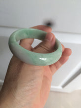 Load image into Gallery viewer, 50mm Certified Type A 100% Natural sunny green/purple tropical beach Jadeite Jade bangle D109-7738