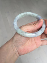 Load image into Gallery viewer, 61.5mm Certified Type A 100% Natural white/light purple/green Jadeite Jade bangle BF108-1925
