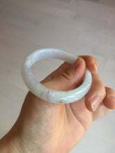 Load image into Gallery viewer, 51.5mm certified 100% natural type A icy watery light green/purple jadeite jade bangle BQ1-8154