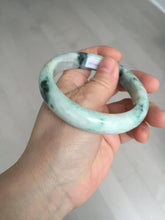 Load image into Gallery viewer, 58mm Certified Type A 100% Natural white/light purple/sunny green Jadeite Jade bangle BM65-5076
