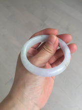 Load image into Gallery viewer, 51.5mm certified 100% natural type A icy watery light green/purple jadeite jade bangle BQ1-8154