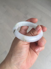 Load image into Gallery viewer, 51.5mm certified 100% natural type A icy watery light green/purple jadeite jade bangle BQ1-8154