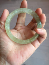 Load image into Gallery viewer, 58.8mm 100% natural fresh icy green mica bangle SY75