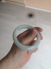 Load image into Gallery viewer, 55.5mm Certified 100% Natural type A light green Jadeite Jade bangle AX84-2843