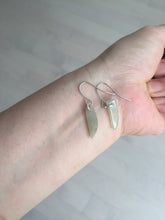 Load image into Gallery viewer, 100% Natural type A light green yellow jadeite Jade beads earring BN27 (add-on item, Not for sale individually.)