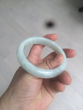 Load image into Gallery viewer, 55.5mm Certified 100% Natural type A light green Jadeite Jade bangle AX84-2843