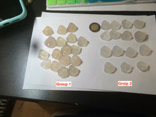 Load image into Gallery viewer, 100% natural icy clear warm light yellow/white agate happy Buddha pendant XY76 (add on item)