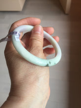 Load image into Gallery viewer, 57mm certified Type A 100% Natural green purple Jadeite Jade bangle PC40-4033