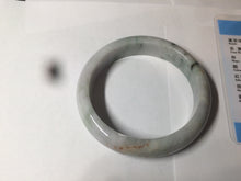 Load image into Gallery viewer, 58.5mm 100% natural type A certified light green/purple jadeite jade bangle Y140-0720