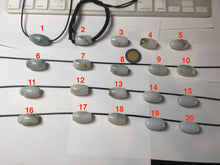 Load image into Gallery viewer, 100% Natural green/dark green/yellow/white jadeite jade Olives shape dzi bead(heaven's bead 天珠) Pendant bracelet group BF156