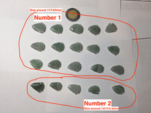 Load image into Gallery viewer, 100% Natural type A clear/light green jadeite jade 3D tropical fish Pendant group BF152