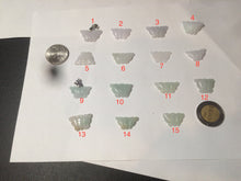 Load image into Gallery viewer, 100% Natural type A icy watery  light green purple white 3D Jadeite Jade butterfly pendant BG47