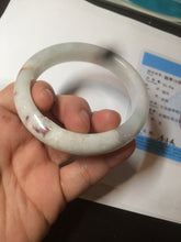 Load image into Gallery viewer, 56.8mm certified 100% natural type A light green/white/red  jadeite jade bangle AR81-4080